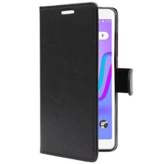 ebestStar - Cover per Wiko Jerry 3, Custodia Protezione Carbonio Design, TPU Morbida Antiurto, Nero