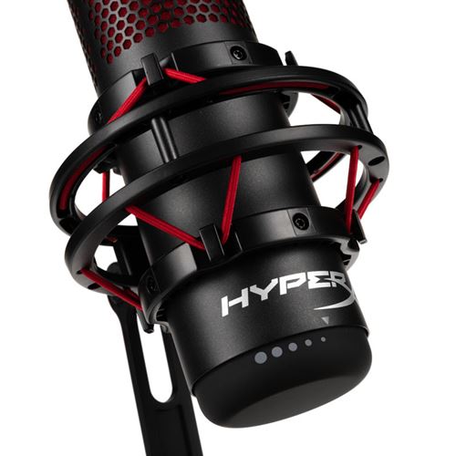 Microphone filaire HyperX QuadCast Noir - Casque PC à la Fnac
