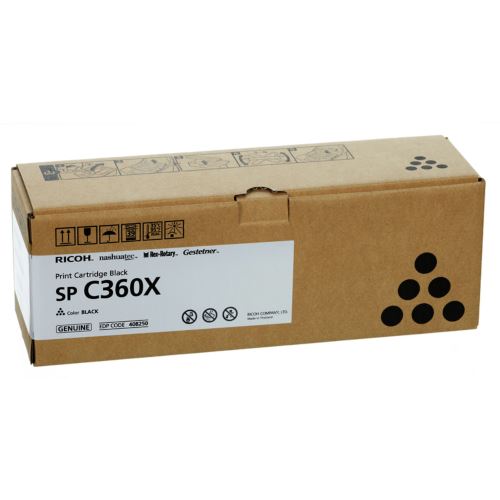 Ricoh SP C360X - black - original - toner cartridge