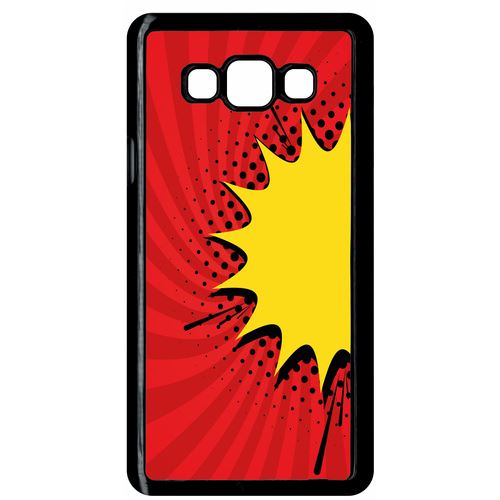 Coque Samsung Galaxy A7 Fond Comics Rouge
