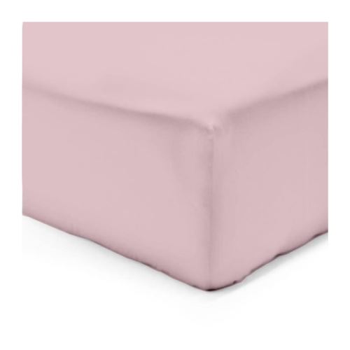 VISION drap housse 160x200cm ROSE