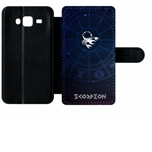 Etui À Rabat Samsung Galaxy J5 Signe Astrologique Scorpion