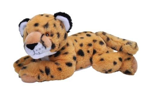 Wild Republic guépard en peluche Ecokins junior 30 cm jaune