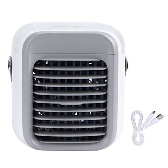 Climatiseur Mobile mini refroidisseur d'air de bureau ventilateur (blanc) - 1