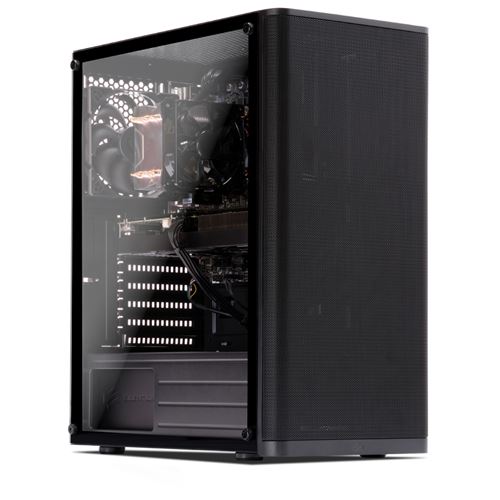 Sedatech PC de bureau Intel i5-9400, 8Go RAM DDR4, 480Go SSD, 2To HDD, Wifi, CardReader, sans OS