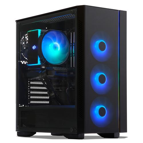 PC Gaming Expert Watercooling, AMD Ryzen 7 5800X, Geforce RTX 3060, 64 Go RAM DDR4, 2To SSD NVMe M.2 PCIe, 3To HDD, Wifi, Bluetooth, sans OS