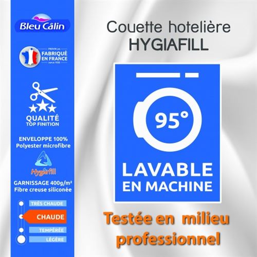 Couette Hotelière Hygiafill 240 x 260 cm pour lit King size