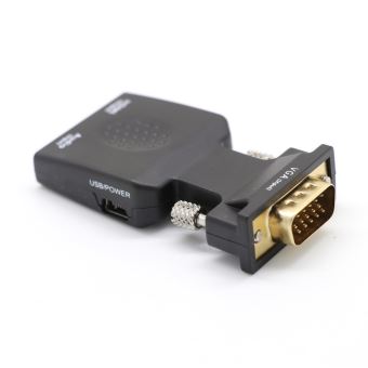 Generic Adaptateur HDMI vers VGA 1080P, Convertisseur avec cable audio à  prix pas cher