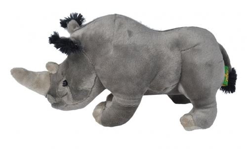 Wild Republic Cuddlekins peluche : rhinocéros 30 cm gris