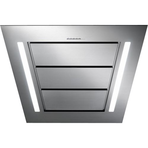 Falmec Diamante DIAD90M80IA - Hotte - hotte décorative - largeur : 90 cm - profondeur : 41.6 cm - evacuation & recyclage - sans moteur - inox brossé