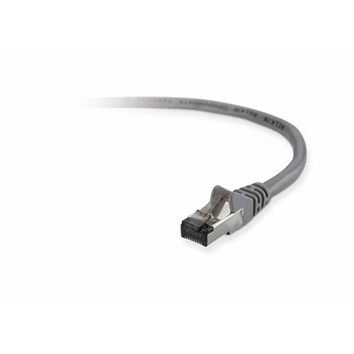 BELKIN Câble CAT6 STP RJ45M M 15M Patch Snagless - Gris