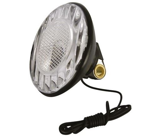 Dyto feu avant avec réflecteur 6V alternateur noir/transparent