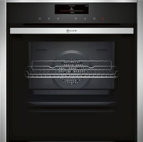 Neff N 90 B58VT68H0 - Four - intégrable - WiFi - niche - largeur : 58.5 cm - profondeur : 55 cm - hauteur : 56 cm - avec système auto-nettoyant - classe A - acier inoxydable