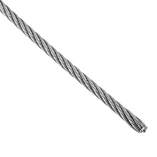 Câble en acier inoxydable de 3,0 mm. Bobine de 25 m