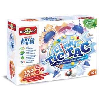 Jeu de société Bioviva Climat Tic-Tac
