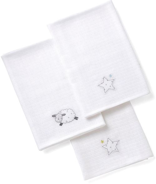 Silver Cloud Counting Mouton en Mousseline