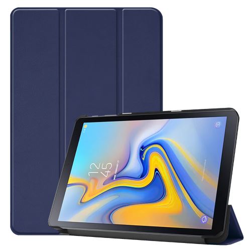 Xeptio Bleu Etui Samsung Galaxy Tab S5e 10,5 2019 Wifi - 4G/Lte Smartcover Pliable Navy Avec Stand - Housse Coque De Protection Galaxy Tab S5e 10.5 Sm-T720 / Sm-T725 - Accessoires Tablette Pochette : Exceptional Smart Case !