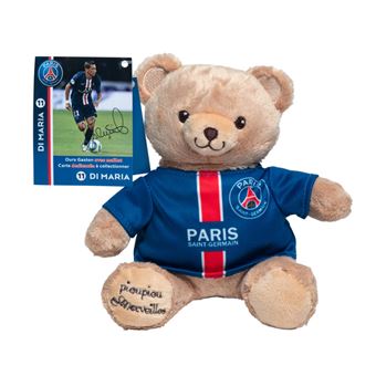 Peluche PSG Ours Gaston 20 cm Di Maria