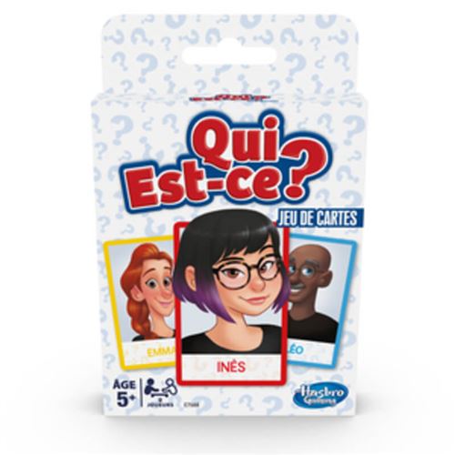 Qui Est-ce ? en jeu de cartes - Jeu de societe - Version française