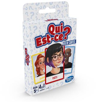 Jeu de cartes Hasbro Qui est-ce ?