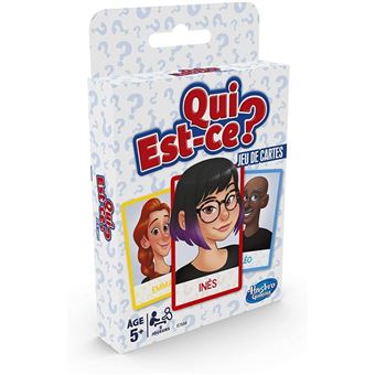 Jeu de cartes Hasbro Qui est-ce ?