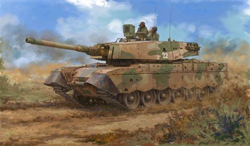 Maquette Char South Africa Olifant Mk-1b Mbt - HOBBY BOSS