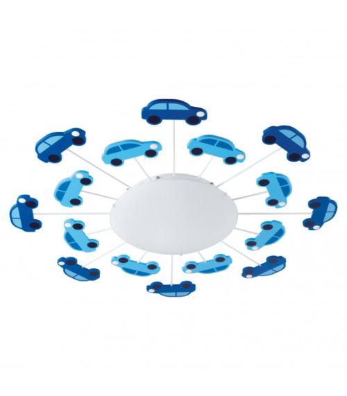 Applique/plafonnier enfant Viki 1 bleu