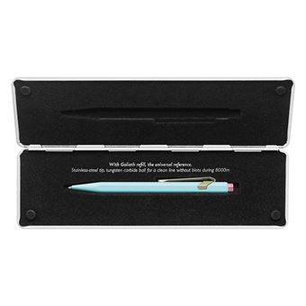 Stylo à bille Caran d'Ache 849 Claim your Style Bleu