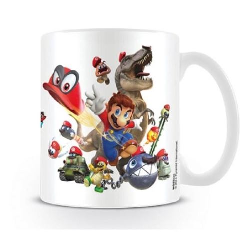 Mug super mario odyssey - personnages pyramid mg24894