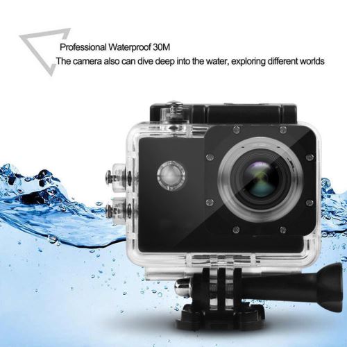 SJ7000 16MP étanche Full HD 1080P Wifi 2,0 pouces écran caméra d'action sport avec étui pour accessoires