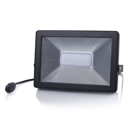 Projecteur LED Smartwares FL1-B50B – Extra plat – 50 W – 3 250 lumens – Plug & Play