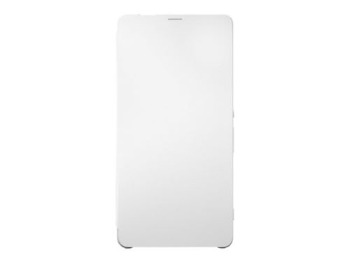 Sony Style Cover Flip SCR60 - Flip cover voor mobiele telefoon - wit - voor Sony XPERIA XA Ultra