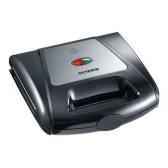 SEVERIN SA 2968 - Grille-sandwich / gaufrier / grill - 1 kWatt - noir/chrome