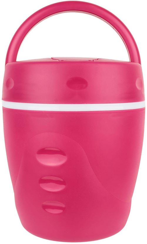 Take Away - Lunch box chaud froid avec cuillère 1 litre Rouge