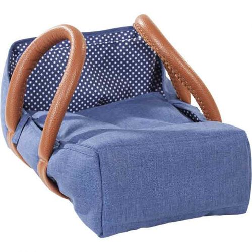 Lit tissu denim poupée jusqu'à 42cm