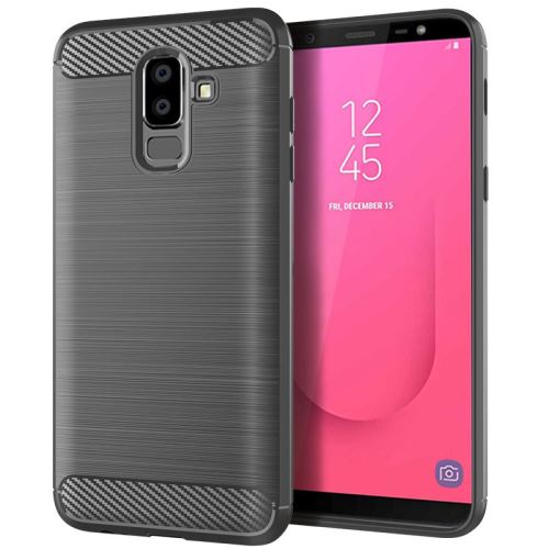 Etui Coque de protection durable souple pour Samsung Galaxy J8 2018 - Gris