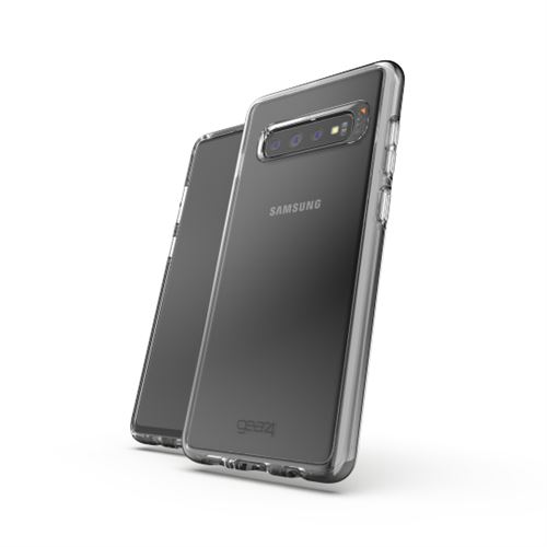 Gear4 D3O Crystal Palace - Achterzijde behuizing voor mobiele telefoon - polycarbonaat, D3O - transparant - voor Samsung Galaxy S10+