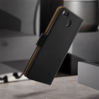 Étui Portefeuille Cuir PU Violet à Rabat Magnétique Pour Fairphone 3 - Coque Cartes + Support Intégré
