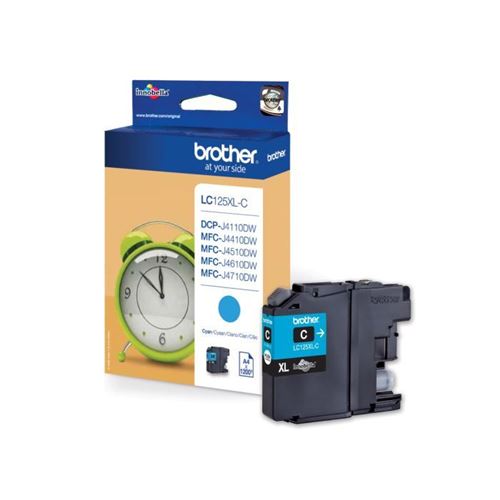 Brother LC125XLC - Super High Yield - cyaan - origineel - inktcartridge