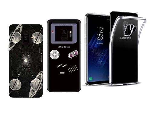 Samsung Galaxy S9 - Pack de 3 Coques souples et solides avec impression de qualité pour Samsung S10