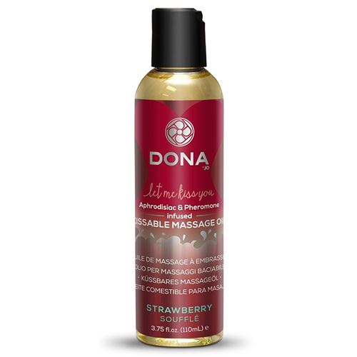 Dona Désirables de l'Huile de Massage Fraise Soufflé 125 ml