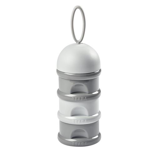 Boite doseuse de lait empilable grey