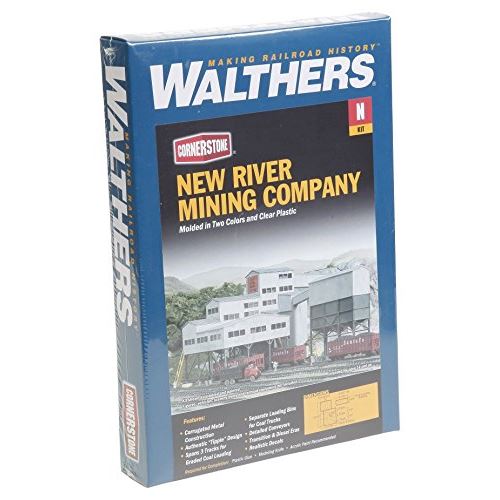 Walthers, Inc. New River Mining Company Kit, 7-12 X 5-38 X 5-58
