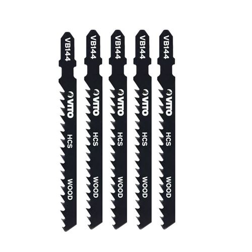 Lames bois pour scie sauteuse Longueur 100mm VITO Coupe 5 à 50mm Emboîtement Bosch VB144.