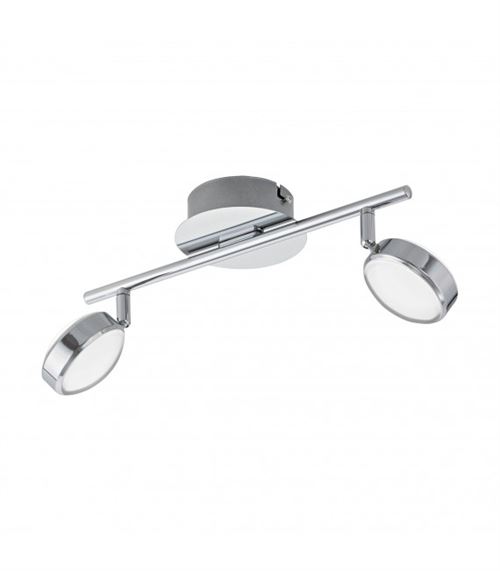 Spot SALTO 2 ampoules chrome