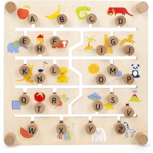 Small foot - planche coulissante en bois, Multicolore - 11299 - version allemande 5246