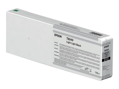 Epson T804900 - 700 ml - heel licht zwart - origineel - inktcartridge - voor SureColor SC-P6000, SC-P7000, SC-P7000V, SC-P8000, SC-P9000, SC-P9000V
