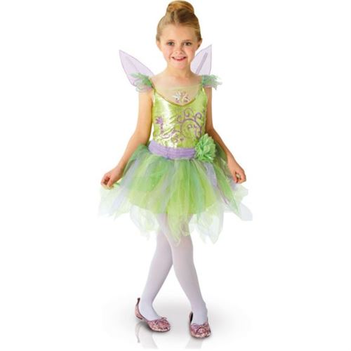 Rubies Déguisement Luxe Fée Clochette - Disney7/9 Ans (120 À 132 Cm)