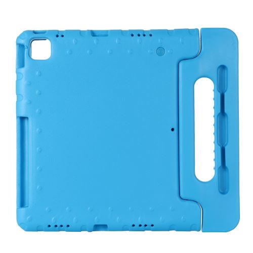 Coque en TPU mousse EVA sans danger pour les enfants avec béquille bleu pour votre Apple iPad Pro 12.9 pouces (2020)