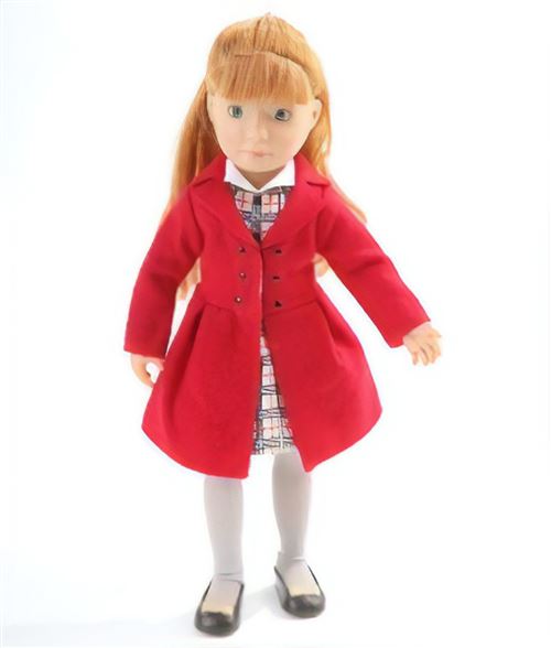 Käthe Kruse poupée adolescente avec uniforme scolaire 23 cm